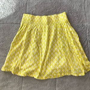Yellow Old Navy Skirt